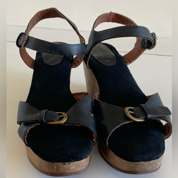 Rachel Comey  Black hill shoes with open toe. Pre -owned Size 9 good condition❤️ - Picture 6 of 8
